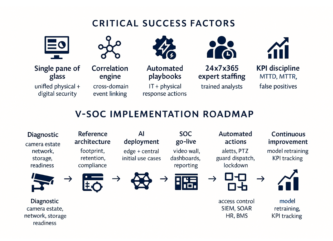 V-SOC Critical Success Factors and Implementation Roadmap
